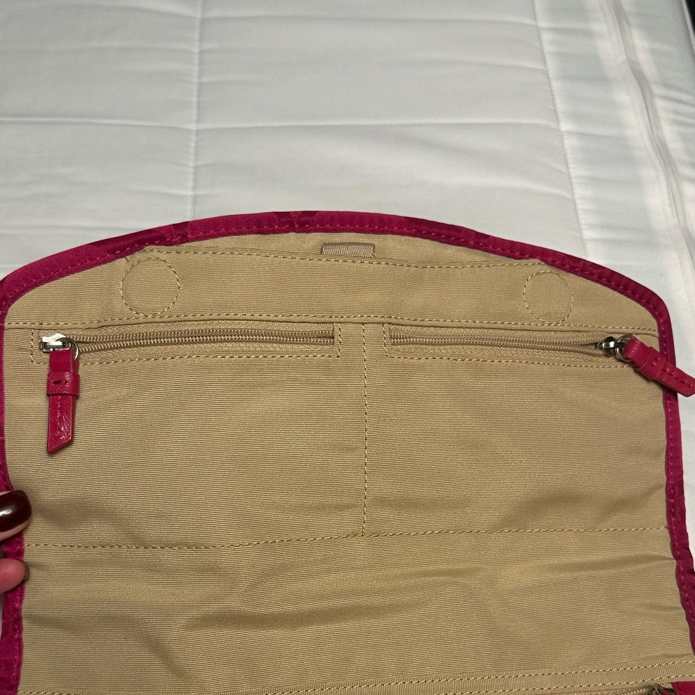 Coach Fuchsia Cosmetic Bag - Picture 3 of 7